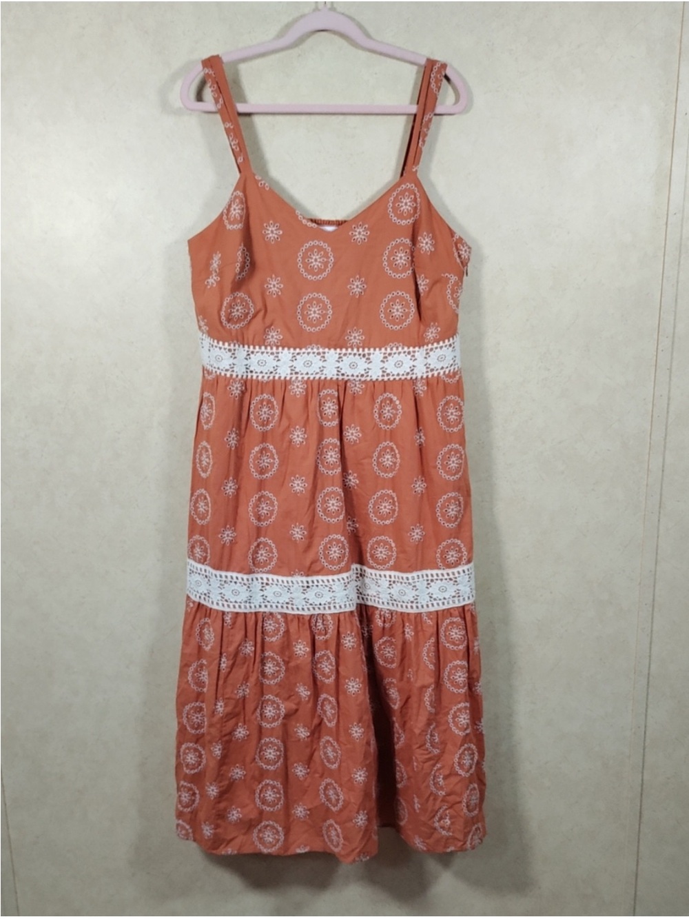 LC Conrad Boho Eyelet Maxi Dress